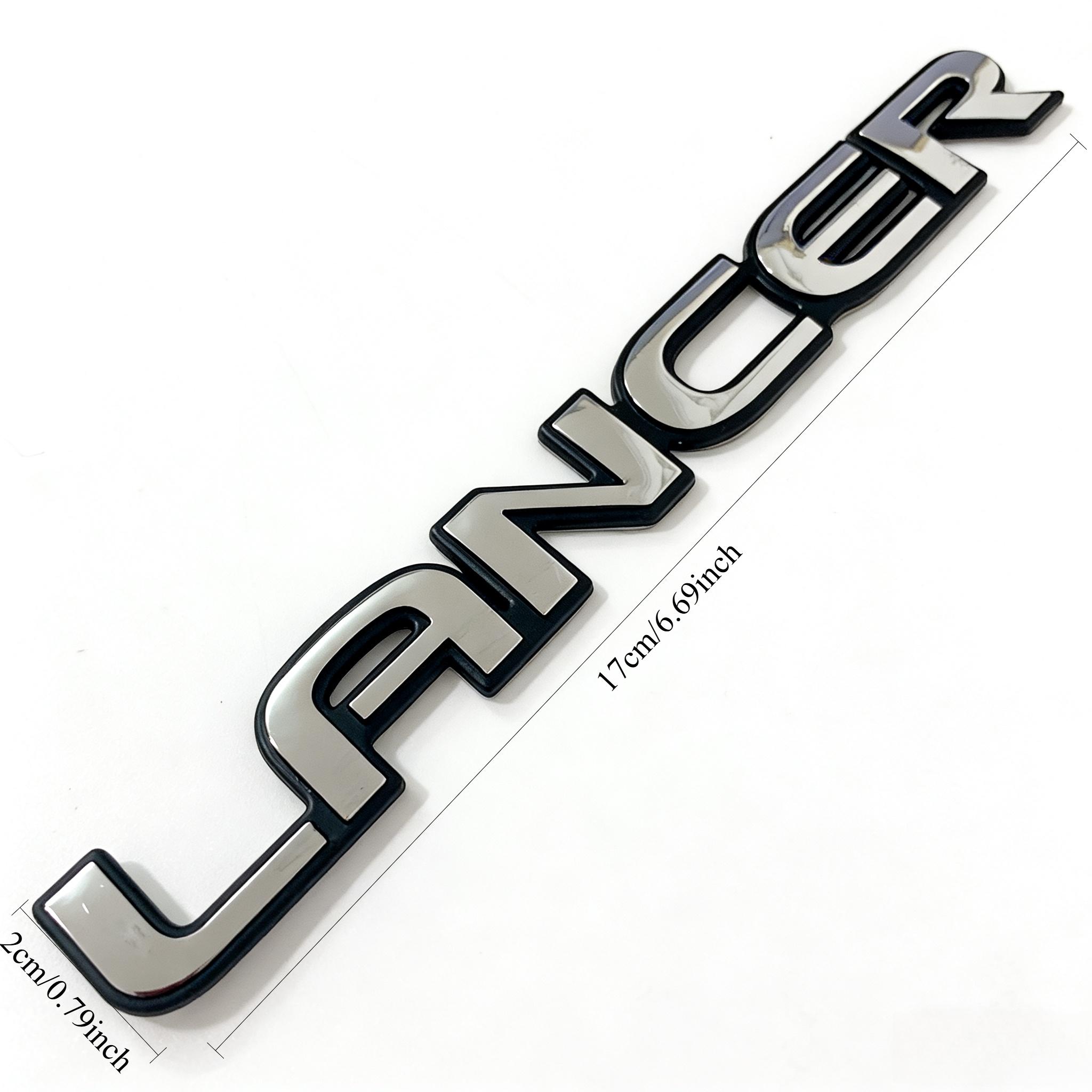 

1 шт. Для Mitsubishi LANCER Автоаксессуары 3D Декоративные буквы из АБС-пластика Логотип Шильдик Наклейки на задний багажник