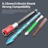 1/3pcs Hexagonal Handle Red Three Piece Set Quick Release Self-locking Extension Rod 60/100/150mm Screwdriver Head Extension Rod