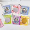 1/3Pcs Mini Anime Badge Storage Bag Protective Shell Toy Doll Bag Transparent Display Bag Pendant Hanging Keychain Decor Gift