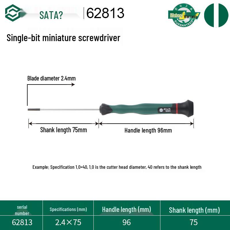 Miniature Screwdriver Set: Slotted & Phillips Heads for Mobile Phones & Watches