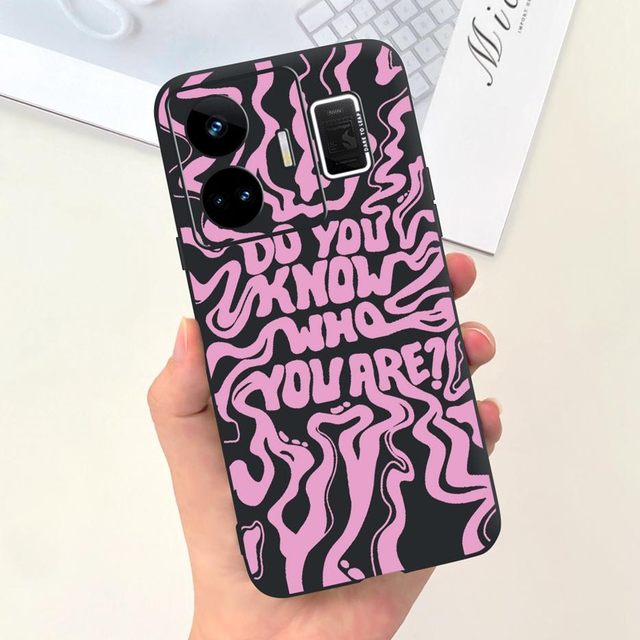 For Realme GT Neo 5 Case RMX3706 Stylish Art Painted Back Cover Soft TPU Phone Case For Realme GT Neo5 240W Fundas 6.74'' Bumper