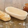 1pc Kitchen Long Dough Rattan Baskets Proofing Proving Rattan  Baking Bread Basket Rattan Food Storage Baskets1pc