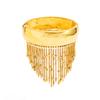 Creative Waterfall Metal Bead Chain Fringed Necklace, Fashionable Elbow Beaded Collarbone Necklace