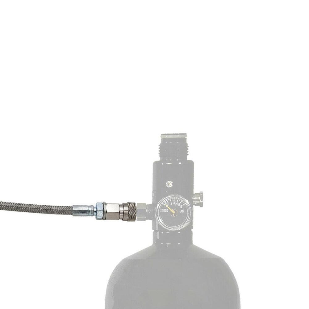 Quick Disconnect Inflation Hose 1Pc 60\" Stainless Steel