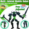 Figurine de Acțiune Titan 13 Figurină T13 Imprimată 3D Articulații Multiple Mobile Figurină de Acțiune Norocos 13 Figurină de Acțiune Nova 13 Dummy