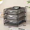Jundingying Black 3-Tier Desk Organizer & Book Stand