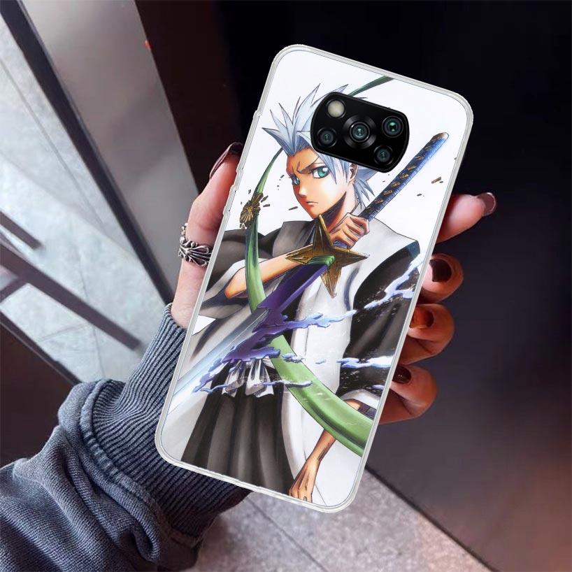 

Hitsugaya Toushirou Bleach Phone Case For Xiaomi Poco X7 X6 X5 Pro F7 Ultra Redmi 15C 15 13 13C 12 12C 10 10A 10C 9 9A 9C 9T She Redmi 13C
