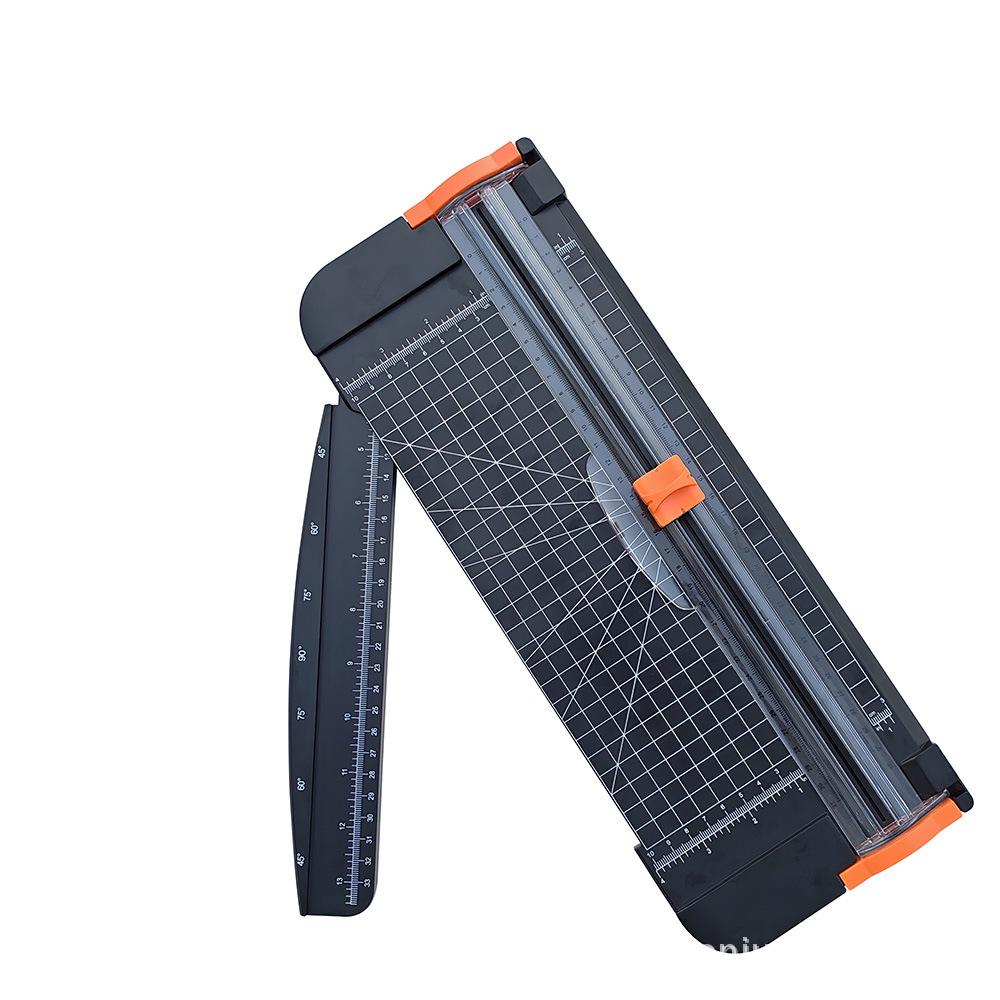 A4 Paper Cutter with Plastic Base - Manual Paper Trimmer чёрный
