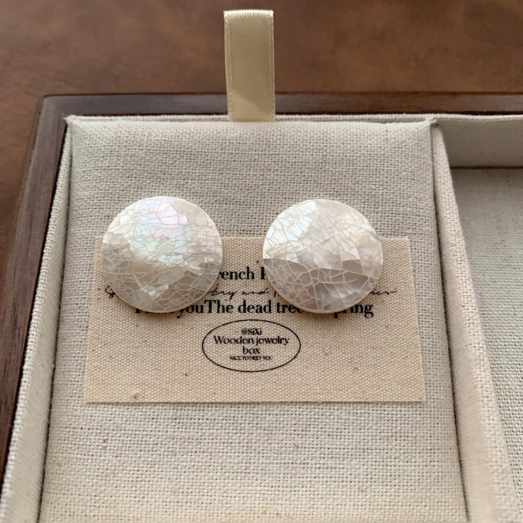 Simple And Sweet Atmosphere Pearl Multi-Color Stud Earrings, Advanced Not Monotonous And Versatile, Simple And Generous Light Luxury Earrings