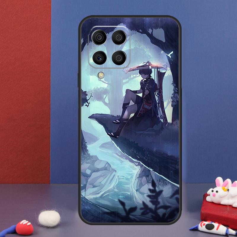 Scaramouche Genshin Impact Case For Samsung Galaxy M16 M06 M36 M56 M15 M11 M31 M21 M53 M13 M32 M52 M35 M55 M14 M34 M54
