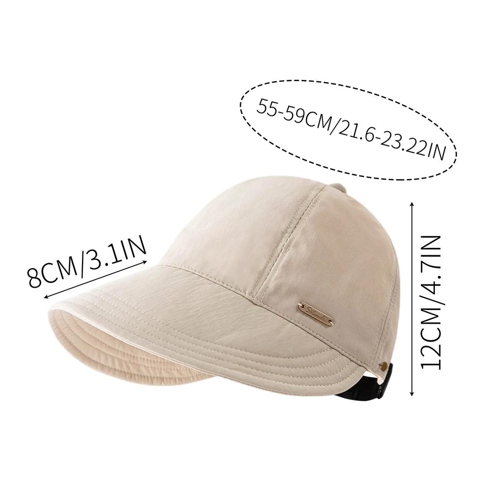 Women's All-Season Baseball Cap | Fashion Bucket Hat for City & Outdoor | Adjustable, Packable Sun Hat for Year-Round Style
