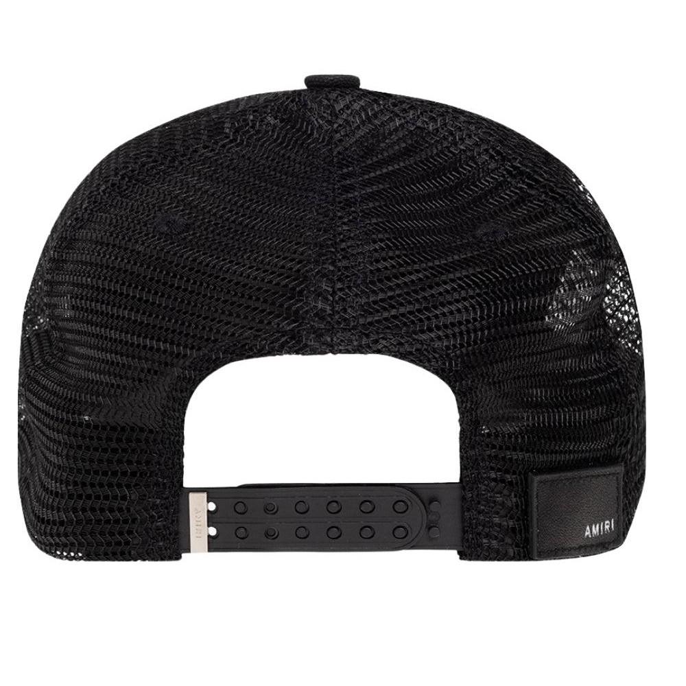 Amiri Unisex Adult Embroidered Logo Trucker Cap