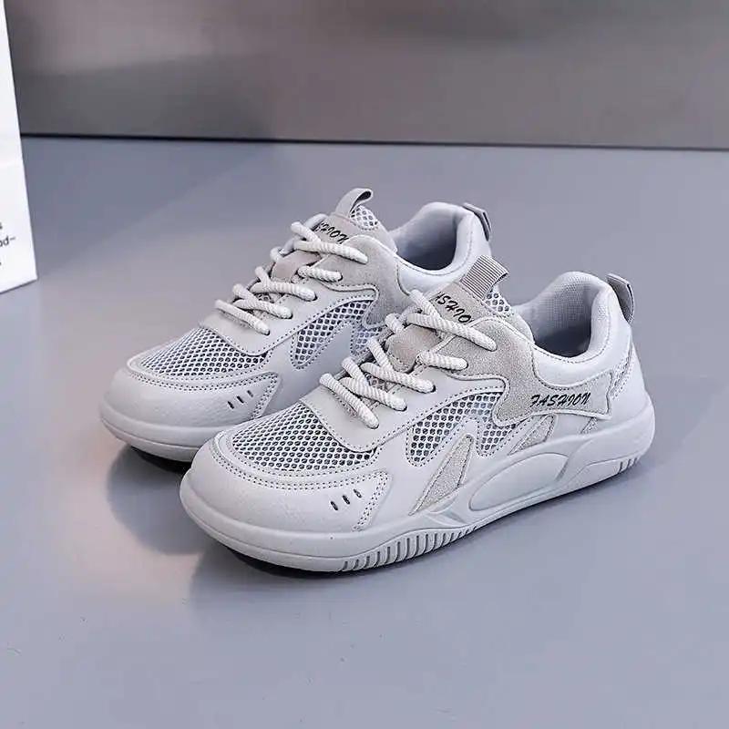 Ecoleather Autumn-spring Sneakers Summer Casual Trainer Women Tennis Shoes Sneakers Sport Casuals Lowest Price Racing