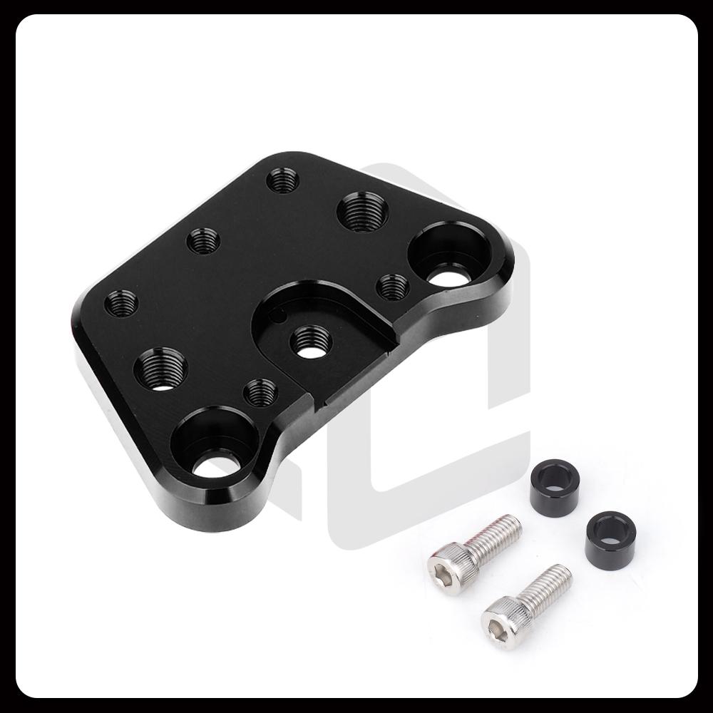 

CNC Aluminum Alloy Multifunctional Handlebar Mount Bracket for Honda ADV150 ADV160 Fit M6 M8 M10 Motorcycle Accessories чёрный