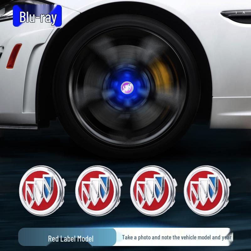 Compatible Magnetic Levitation Hub Lights for Buick: Excelle, Verano, LaCrosse, Enclave, Envision, GL8 - Luminous Tire Lights.