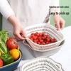 maxcook Nordic Style Stackable PP Draining Basket Set