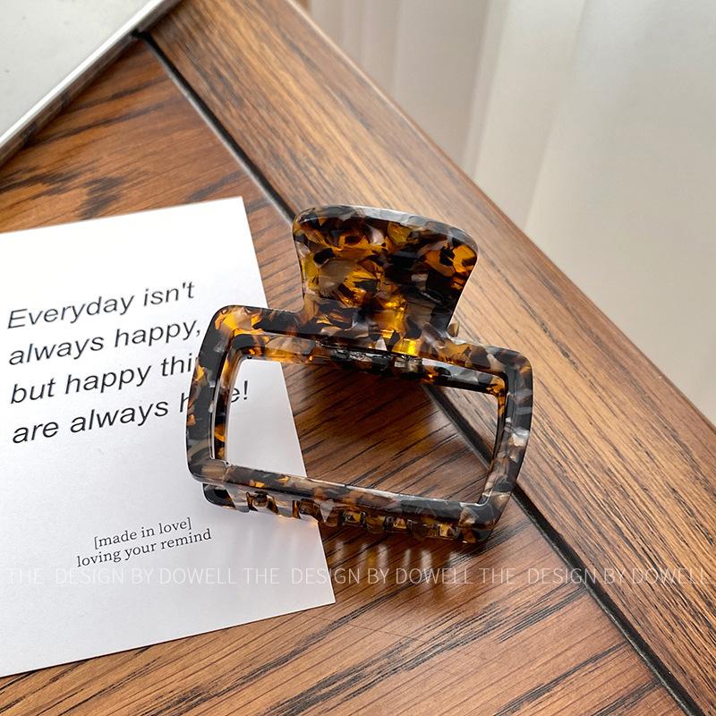 Hair Elegant Acetate Claw Clip With Minimalist Design For Effortless Perfection Updo