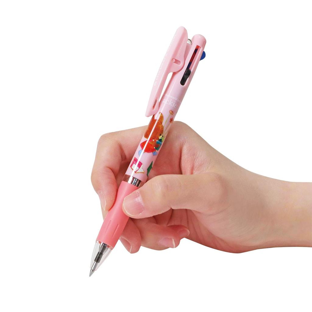 BSS The School Ballpoint Pen Jetstream Jackie Goes to the Moon EC054C Bears' 3-Color 0.5mm