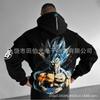 Dragon Ball Z Goku 3D Digital Print Hoodie Men Loose Fit Casual Sweatshirt
