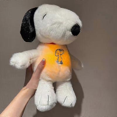 Nové režimy Dětská uklidňující plyšová panenka Snoopy Pes s hudbou a světlem - Dokonalý společník na spaní a nejlepší vánoční dárek