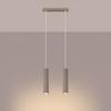 Carbon 2 taupe pendant lamp
