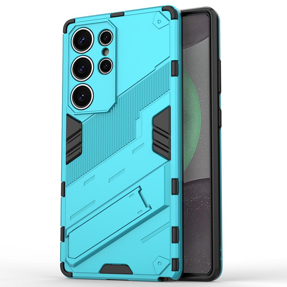 For Samsung Galaxy S25 Ultra Case PC+TPU Shockproof Phone Cover with Kickstand