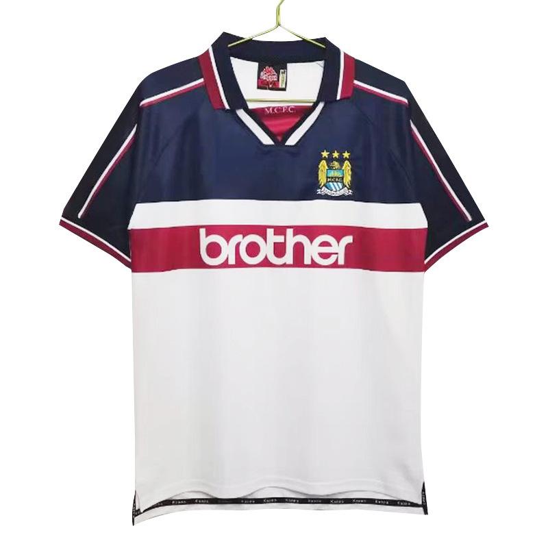 Club retro jersey home and away retro top nostalgic league Champions League version short sleeve Red Devils main Real Madrid