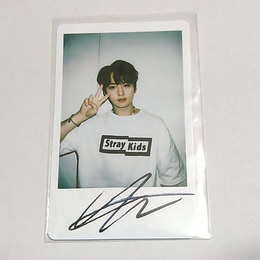 

[USED] SKZ Stray Kids Reno Instax-style Signed Photo Card