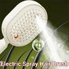 Anti-Frizz Large Tank Electric Spray Hair Brush Hair Care 2-In-1 Misting Hair Brush  Household
