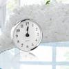 Plastic+electroplating Clock Insert Transparent Cover With Gold Rim