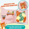 Baby Animal Lift-The-Flap Books Lift the Flap Board Storybook Good Eating Habit Formation Travel Toy Birthday Gift for Toddlers