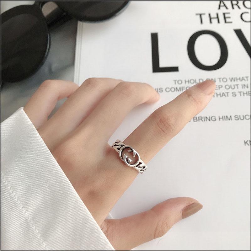 Women's Silver-Plated Retro Korean Style Index Finger Ring