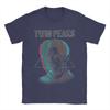 Twin Peaks Agent Cooper Headshot Triangles Hip Hop T Shirts Pure Cotton Tshirt for Adult Aesthetic Design Short Sleeve Tops