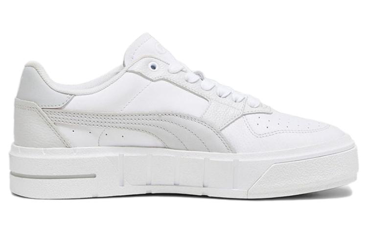 PUMA Cali Court Leather 'White Cool Light Grey' Women's 393802-08