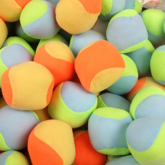 6Pcs Sticky Ball Sensory Toys Soft Throwing Balls for Kids Hand-Eye Coordination Catch Game Parent-Child Gift for Outdoor Play Kindergarten Activities