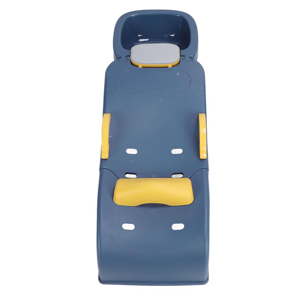 Kids Shampoo Chair Foldable Prevent Slip Toddler Hair Washing Chair with Shampoo Basin for 0 to 10 Years Old Child