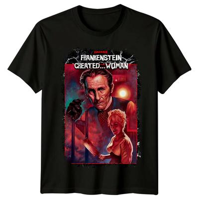 Frankenstein Created Woman (1967) Movie Poster Inspired Unisex T-Shirt Retro 80s Tee