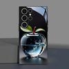 Foreign Trade Three-dimensional Crystal Tempered Glass Samsung S23plus Mobile Phone Case SamsungS24Ultra