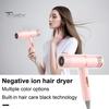 Household Hair Dryer with 800W High-Power Blue Light Negative Ion Hair Care Blow Dryer Women Men Hair Dryer for Mute & Quick Drying Hair (EU Plug)