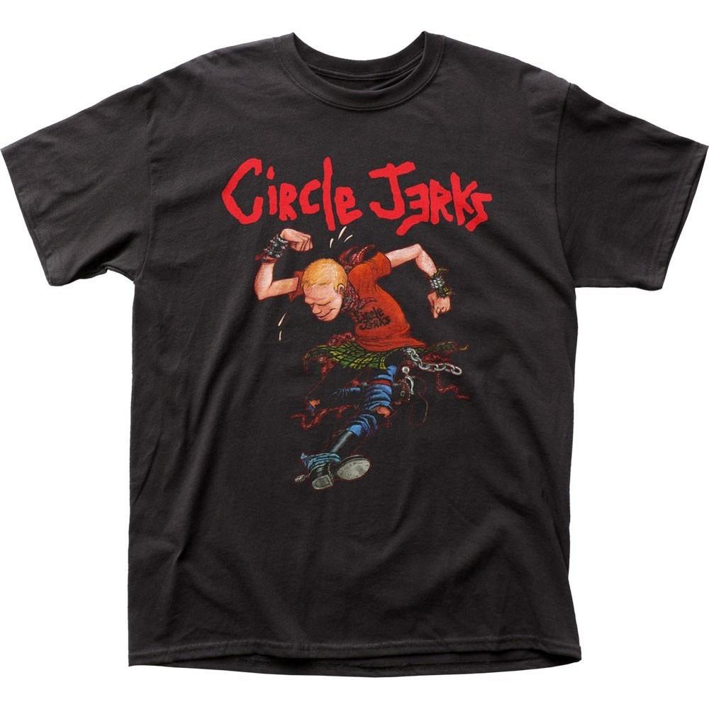Circle Jerks Skank Man Mens T Shirt Music Classic Concert Rock Band Tee Black Unisex T-Shirt XXXL