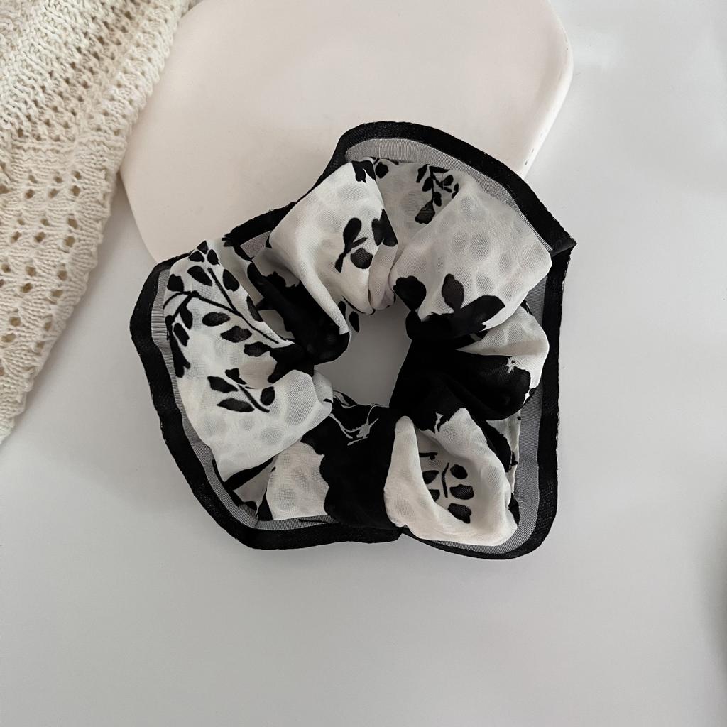 Flower Ribbon Headrope French Elegant Bow Bow Large Bow Hair Loop Retro High Grade Headrope Hair Accessories