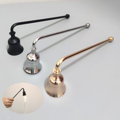 Long Handle Candle Blower Bell Shaped Flame Snuffer Luxury Wick Cover  Home