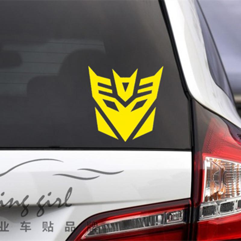 Car Stickers Transformers Autobots Decepticons Reflective Decoration For Fuel Tank Cap Bumper Trunk Motorcycles Laptop Phone D40