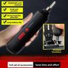 Portable Electric Screwdriver Multifunctional Rechargeable Small Electric Drill Cordless
