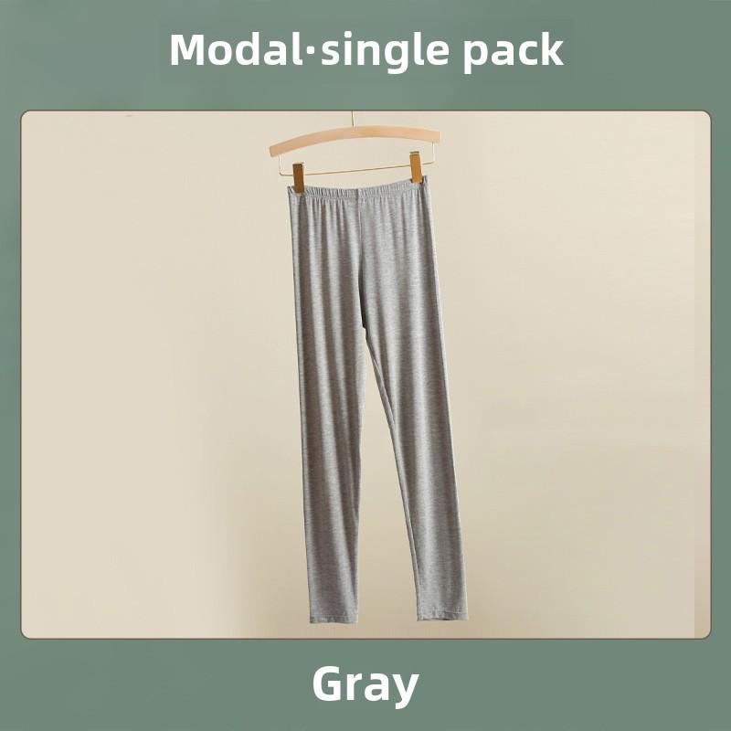 Pantalon d'automne en modal pour femme, pantalon moulant en coton élastique, sous-vêtements chauds de sport et de yoga grande taille