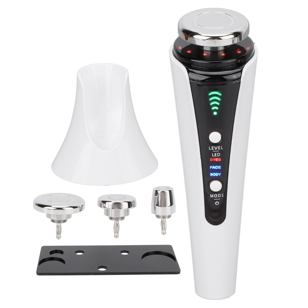 RF Skin Beauty Machine Hot Compress 5 Gears 3 Modes Skin Lifting Tightening Machine 100‑240VUK Plug