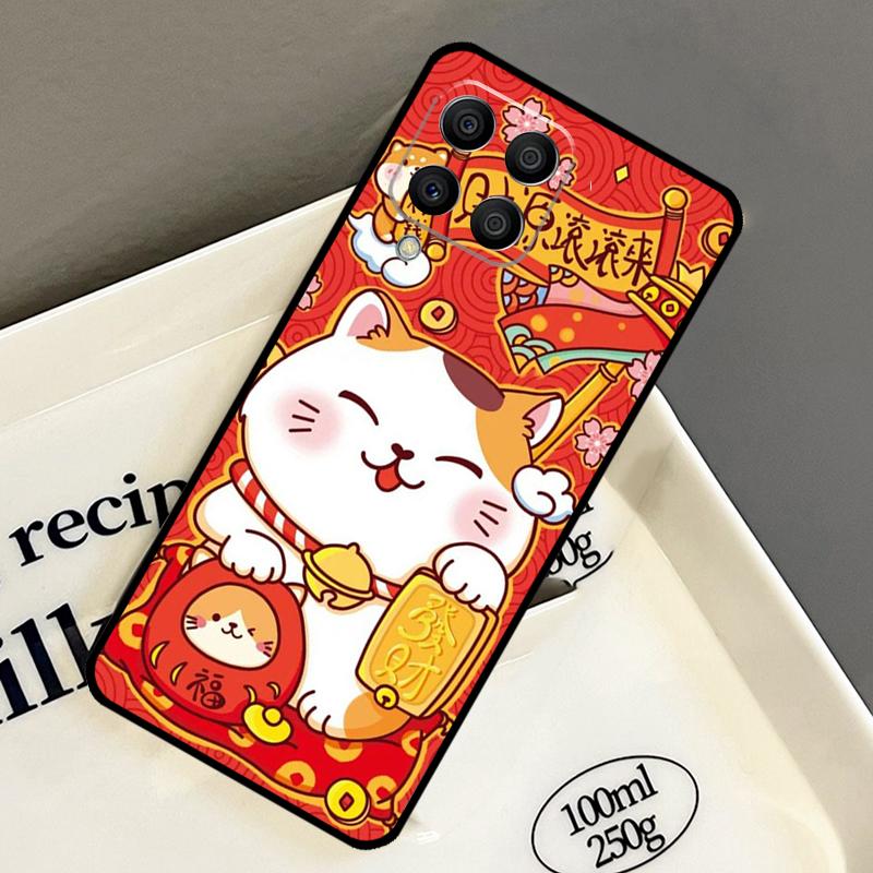 

Maneki Neko Lucky Money Cat Case For Samsung Galaxy M14 M34 M54 M56 M16 M36 M13 M15 M35 M55 M11 M31 M53 M51 M12 M32 M52 Samsung M54