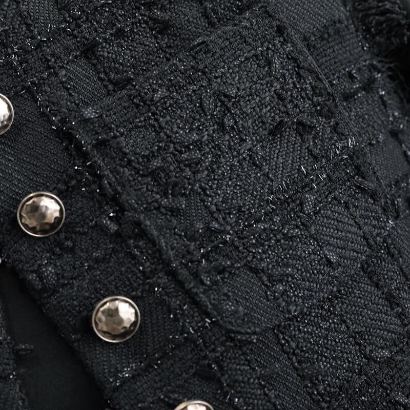 Damen Klassisch Schick Elegant Weste