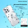 Baseus IPhone 12 Case, MagSafe Compatible Magnetic Charging Case, Anti-Slip Shockproof Mirror Finish Trendy Design, Fully Transparent