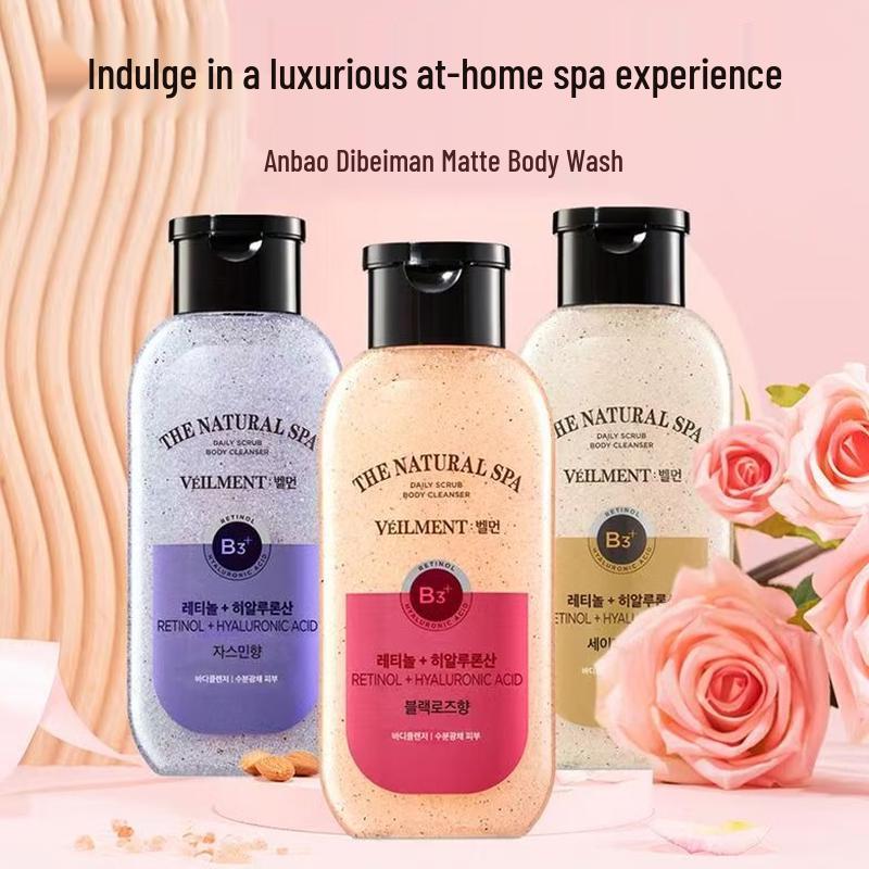 Anbaodi Beiman Watery Care Sea Salt Scrub Shower Gel